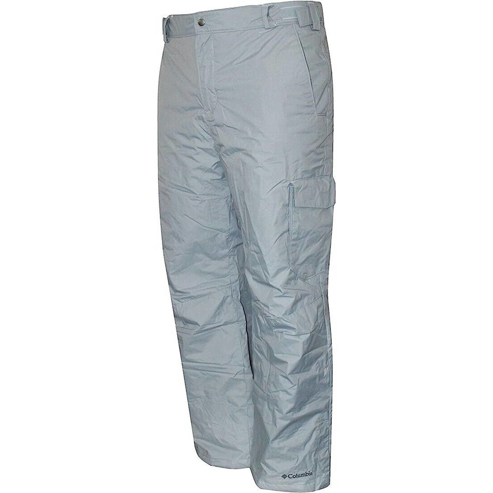 NWT Columbia Mens Size Large Bull Lake Ski Snowboard Waterproof Pants Grey